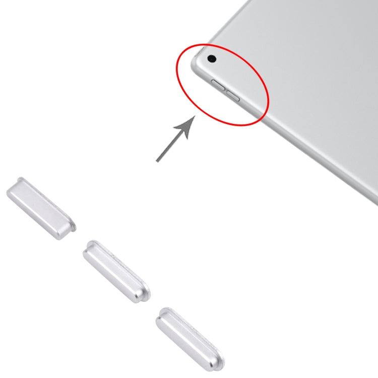 Power Button and Volume Control Button for iPad 10.2 inch 2019 2020 2021, For iPad 10.2 inch 2019 2020 2021, For iPad 10.2 inch 2019 2020 2021 (Pink), For iPad 10.2 inch 2019 2020 2021 (Grey)