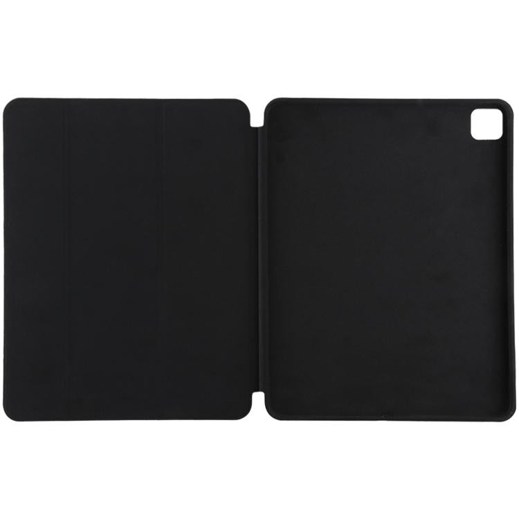 Horizontal Flip Solid Color Leather Case for iPad Pro 12.9 inch (2018), with Three-folding Holder & Wake-up / Sleep Function