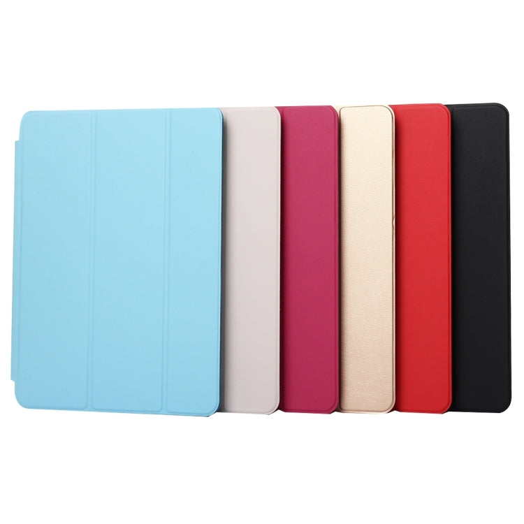 Horizontal Flip Solid Color Leather Case for iPad Pro 12.9 inch (2018), with Three-folding Holder & Wake-up / Sleep Function