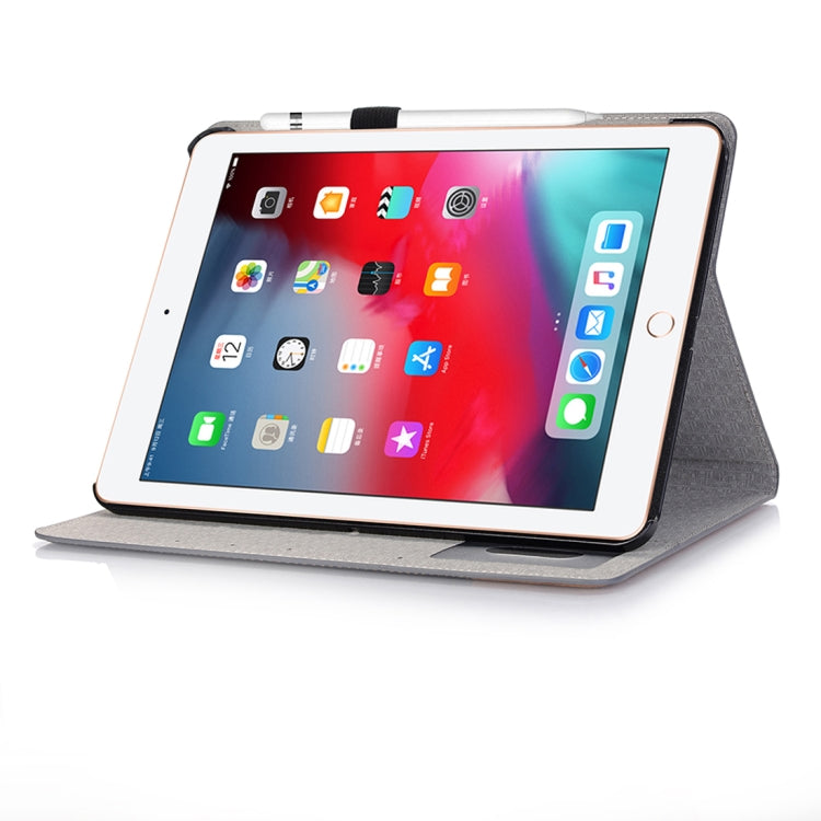 Étui à rabat horizontal en cuir PU à texture croisée pour iPad Air 13 (2025/2024) et iPad Pro 12,9 pouces (2018), avec support, emplacements pour cartes et portefeuille. Pour iPad Air 13 (2025/2024) et iPad Pro 12,9 pouces (2018).