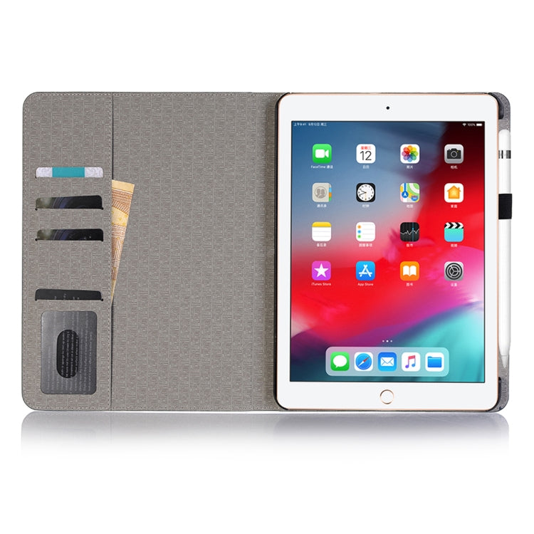 Étui à rabat horizontal en cuir PU à texture croisée pour iPad Air 13 (2025/2024) et iPad Pro 12,9 pouces (2018), avec support, emplacements pour cartes et portefeuille. Pour iPad Air 13 (2025/2024) et iPad Pro 12,9 pouces (2018).
