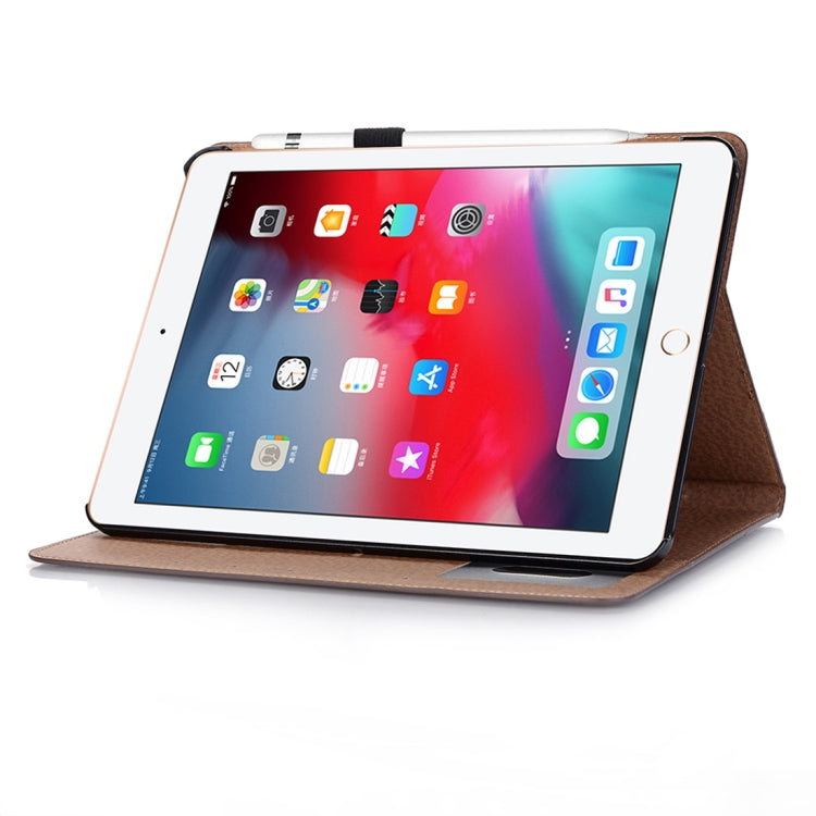 Retro Book Style Horizontal Flip PU Leather Case for iPad Air 13 2025 / 2024 / iPad Pro 12.9 inch (2018), with Holder & Card Slots & Wallet