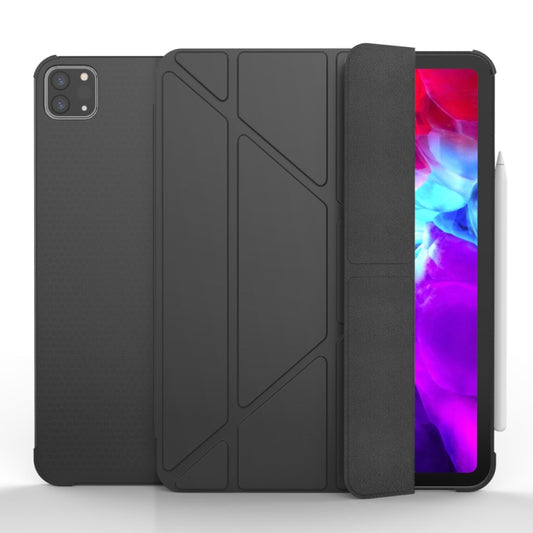 Multi-folding TPU Leather Tablet Case for iPad Pro 11 2022 / 2021 / 2020 / 2018, For iPad Pro 11 2022 / 2021 / 2020 / 2018, For iPad Pro 11 2022 / 2021 / 2020 / 2022, For iPad Pro 11 2022 / 2021 / 2020 / 2020, For iPad Pro 11 2022 / 2021 / 2020 / 2019