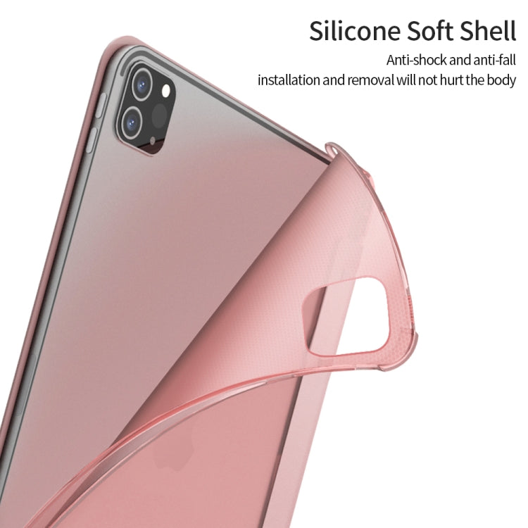 Multi-folding TPU Leather Tablet Case for iPad Pro 11 2022 / 2021 / 2020 / 2018