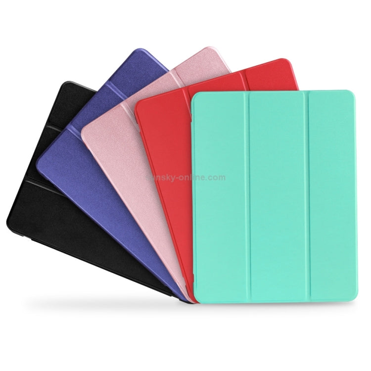 Three-folding Shockproof TPU Protective Case for iPad Pro 11 inch (2018) / (2020), with Holder & Pen Slot