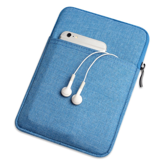 Shockproof Canvas + Space Cotton + Plush Protective Bag for iPad Mini 5 2019