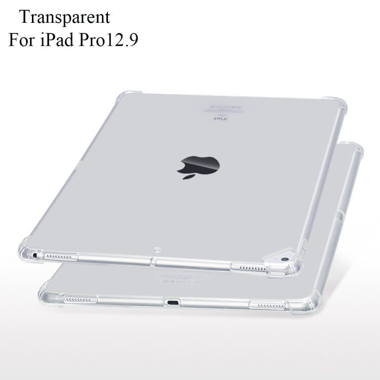 Highly Transparent TPU Full Thicken Corners Shockproof Protective Case for iPad Pro 12.9 (2017) & (2015)