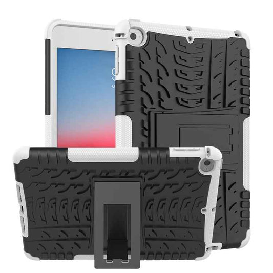 Tire Texture TPU+PC Shockproof Case for iPad Mini 2019, with Holder