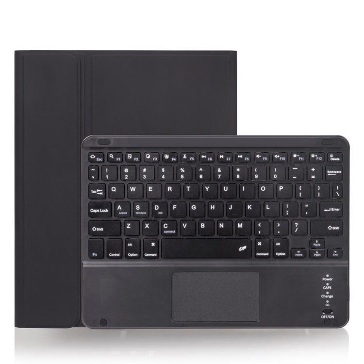 Funda con teclado Bluetooth desmontable de textura lisa X-11BC para iPad Pro de 11 pulgadas (2020/2018), con panel táctil y ranura para lápiz