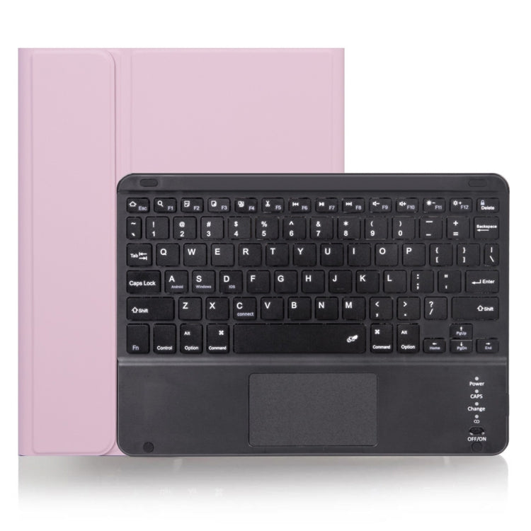 Funda con teclado Bluetooth desmontable de textura lisa X-11BC para iPad Pro de 11 pulgadas (2020/2018), con panel táctil y ranura para lápiz