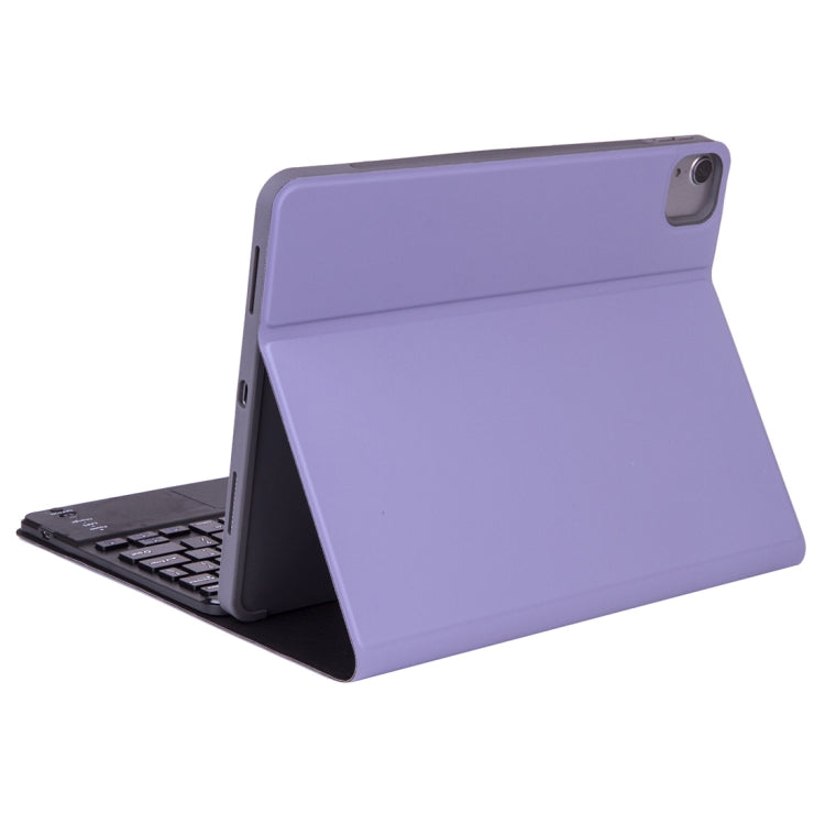 Funda con teclado Bluetooth desmontable de textura lisa X-11BC para iPad Pro de 11 pulgadas (2020/2018), con panel táctil y ranura para lápiz