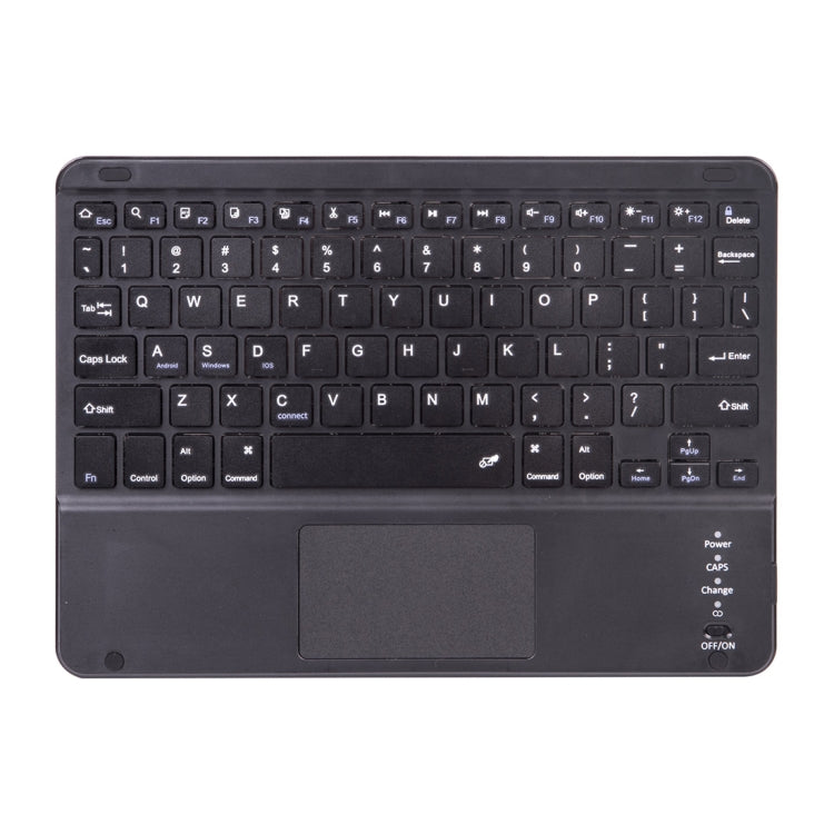 Funda con teclado Bluetooth desmontable de textura lisa X-11BC para iPad Pro de 11 pulgadas (2020/2018), con panel táctil y ranura para lápiz
