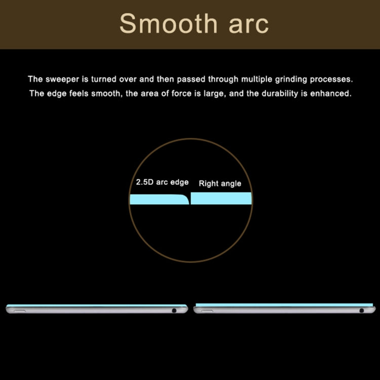 25 PCS 0.26mm 9H Surface Hardness 2.5D Explosion-proof Tempered Glass Film for iPad Pro 11 2018/2020/2021/2022 / iPad Air 4&5 10.9, 2.5D