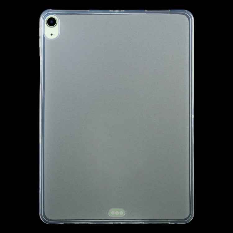 For iPad Air 2022 / 2020 10.9 / iPad Pro 11 inch 2018 0.75mm Dropproof Outside Glossy Inside Frosted TPU Case