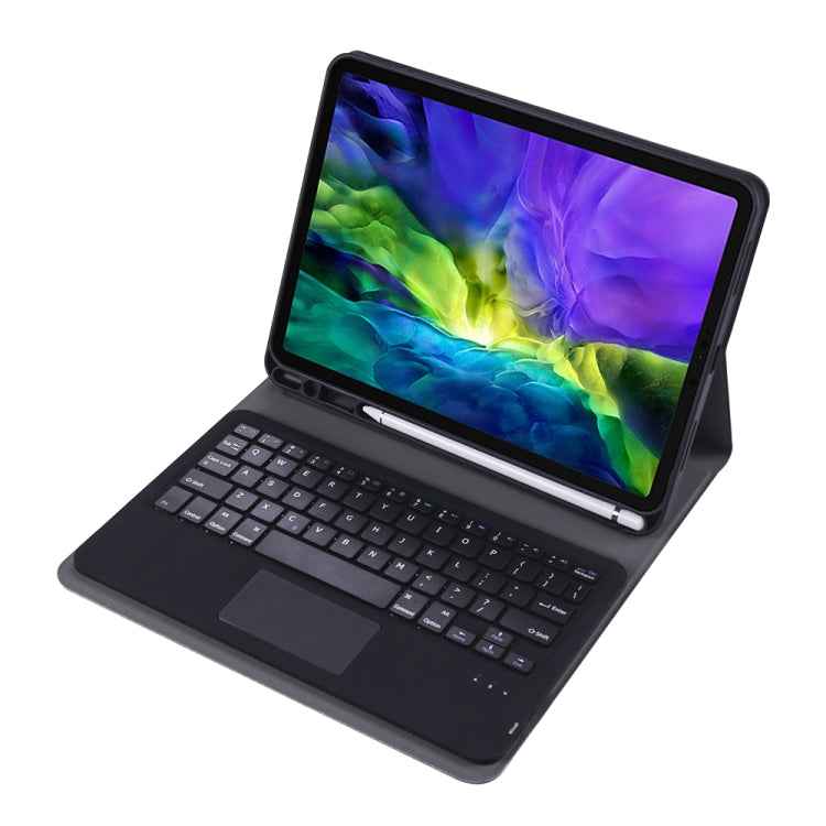 A11B-A Ultra-thin ABS Detachable Bluetooth Keyboard Tablet Case with Touchpad & Pen Slot & Holder for iPad Pro 11 2022 / 2021 / Air 5 / Air 4