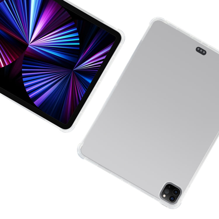 For iPad Pro 11 2022 / 2021 Four-corner Airbag Anti-drop Transparent Protective Tablet Case with Pen Slot, For iPad Pro 11 2022 / 2021
