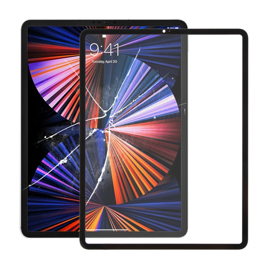 For iPad Pro 12.9 2021 5th / 2022 6th Front Screen Outer Glass Lens with OCA Optically Clear Adhesive, For iPad Pro 12.9 2021 / 2022