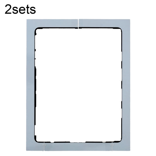 For iPad Pro 12.9 2022 6th 2Sets Front Housing Adhesive, For iPad Pro 12.9 2022 6th