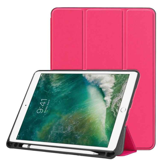 Custer Texture Horizontal Flip Leather Case for iPad Pro 10.5 Inch / iPad Air (2019), with Three-folding Holder & Pen Slot