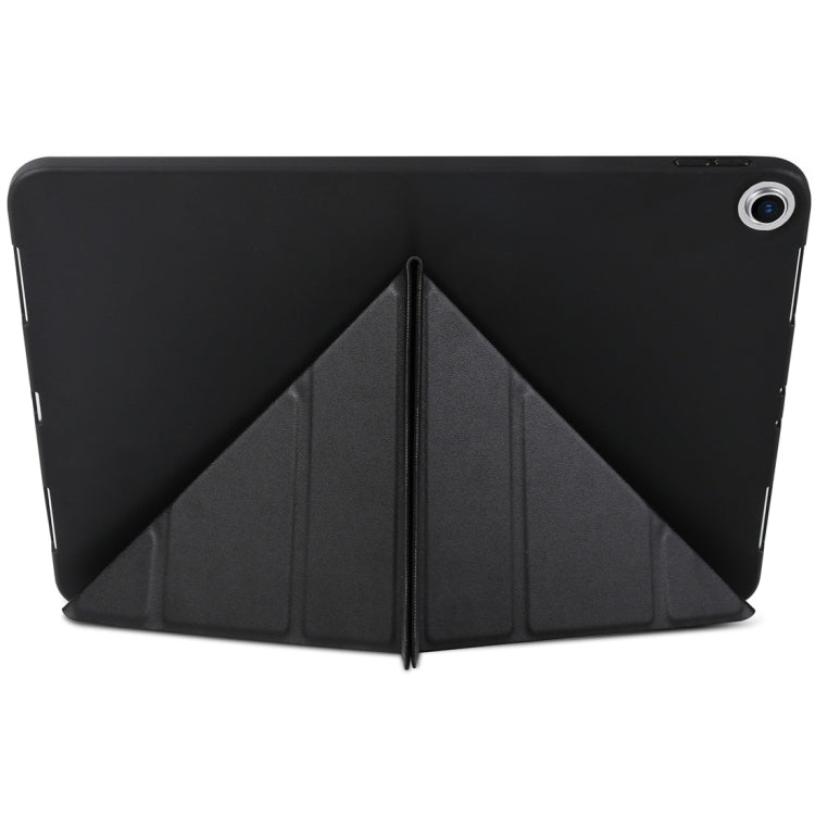 Millet Texture PU+ Silica Gel Full Coverage Leather Case for iPad Air (2019) / iPad Pro 10.5 inch, with Multi-folding Holder, For iPad Air (2019)