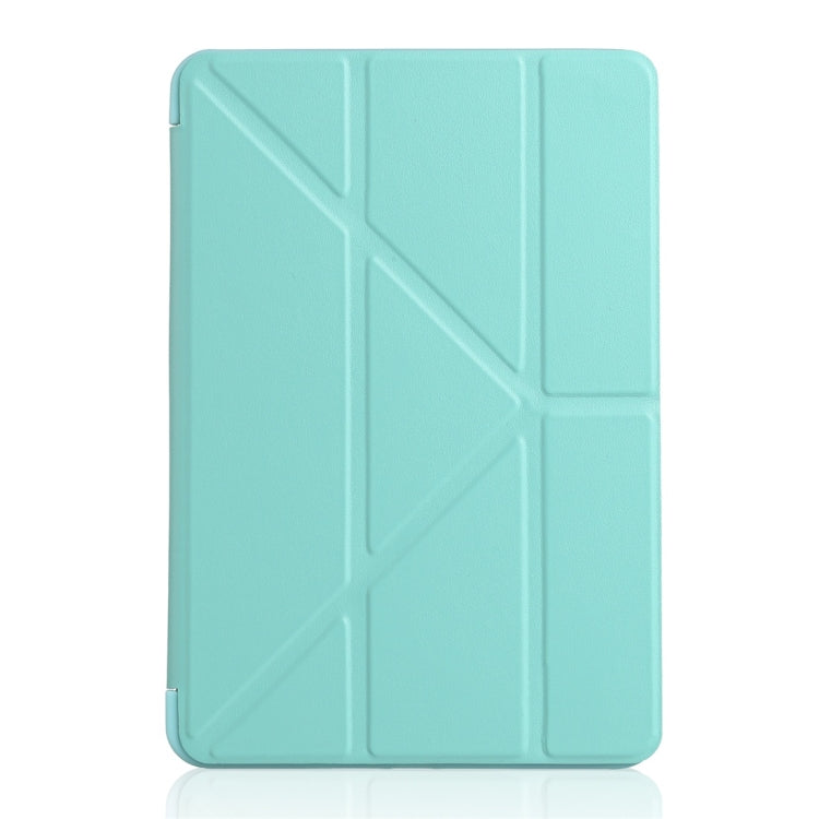 Étui en cuir Millet texturé PU + gel de silice à couverture intégrale pour iPad Mini 4/5, avec support multi-plis