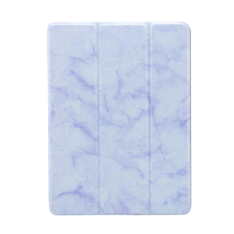 Marble Texture Pattern Horizontal Flip Leather Case for iPad Air 2019 10.5 inch, with Three-folding Holder & Pen Slot & Sleep / Wake-up Function