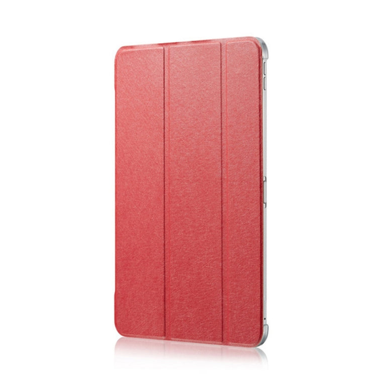 Silk Texture Horizontal Flip Ultra-thin Double-sided Clip Magnetic PU Leather Case for iPad Pro 11 inch (2018), with Three-folding Holder & Sleep / Wake-up Function, For iPad Pro 11 inch (2018)