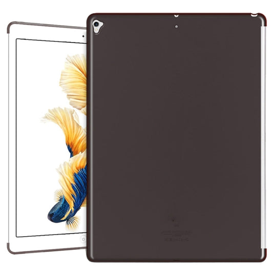 For iPad Pro 12.9 inch (2017) Transparent TPU Chipped Edge Soft Protective Back Cover Case