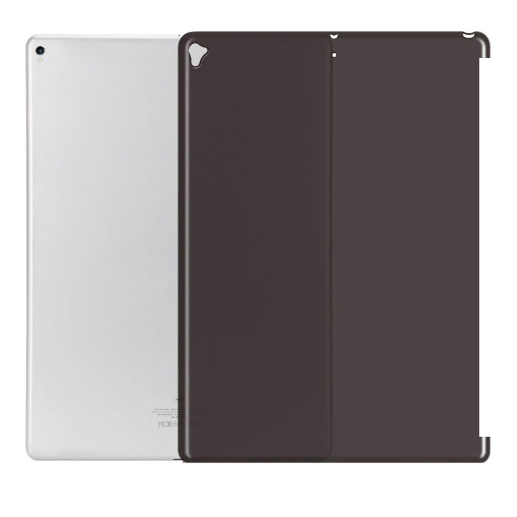 For iPad Pro 12.9 inch (2017) Transparent TPU Chipped Edge Soft Protective Back Cover Case