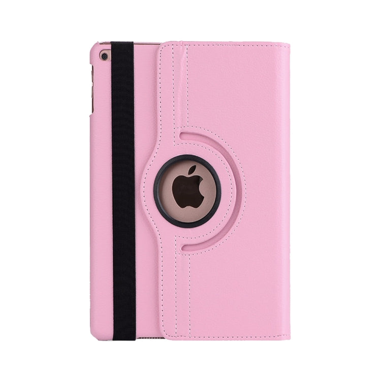 Litchi Texture Horizontal Flip 360 Degrees Rotation Leather Case for iPad Mini 2019, with Holder & Sleep / Wake-up Function