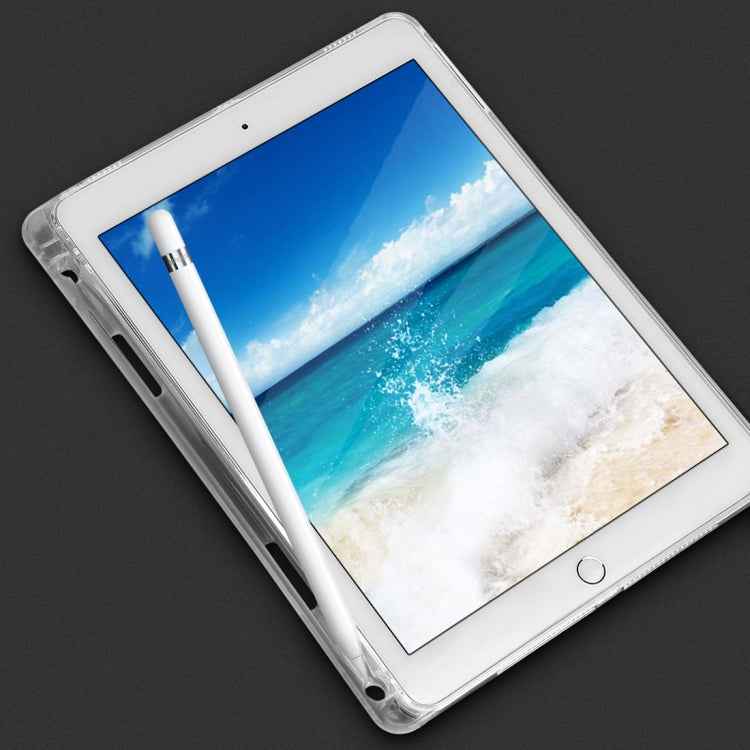 Transparent TPU Soft Protective Back Cover Case for iPad Pro 10.5 inch, with Pen Slots