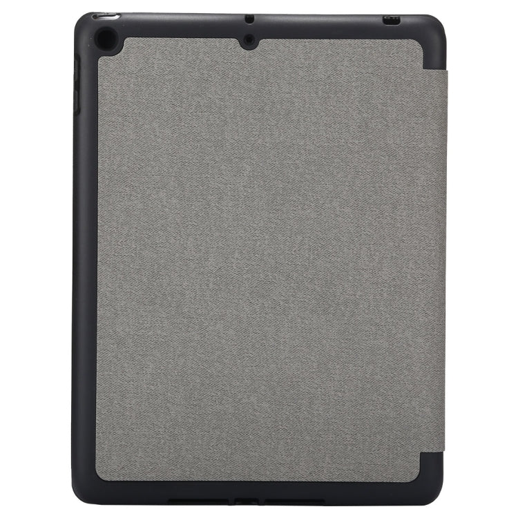 Cloth Texture Pattern Horizontal Flip Leather Case for iPad Pro 10.5 inch ,with Three-folding Holder & Pen Slots , For  iPad Pro 10.5, For iPad Pro 10.5