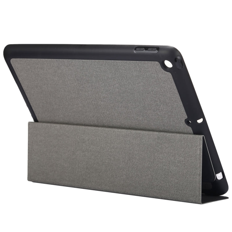 Cloth Texture Pattern Horizontal Flip Leather Case for iPad Pro 10.5 inch ,with Three-folding Holder & Pen Slots , For  iPad Pro 10.5, For iPad Pro 10.5