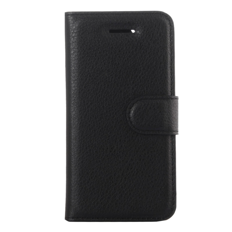 For iPhone 5 & 5s & SE Litchi Texture Horizontal Flip Leather Case with Holder & Card Slots & Wallet, For 5 & iPhone 5S & iPhone SE, For iPhone 5 & 5S & SE