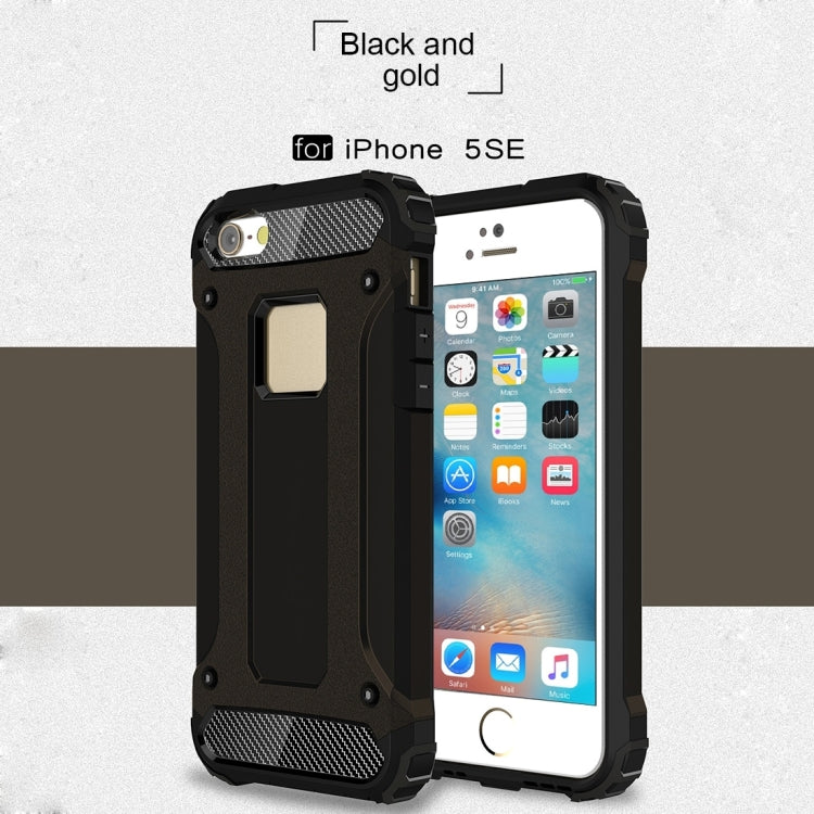 Tough Armor TPU + PC Combination Case for iPhone SE & 5 & 5s, For 5 & iPhone 5S & iPhone SE