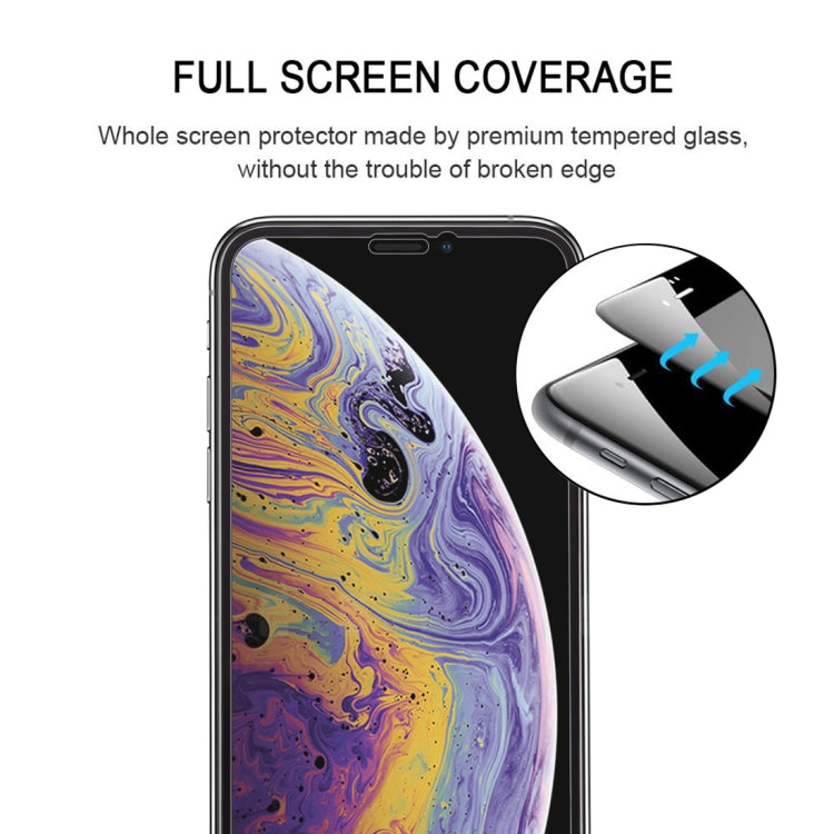 For IPhone X/XS 9H 10D Full Screen Tempered Glass Screen Protector, For iPhone X / XS (1 PC) (2.5D)