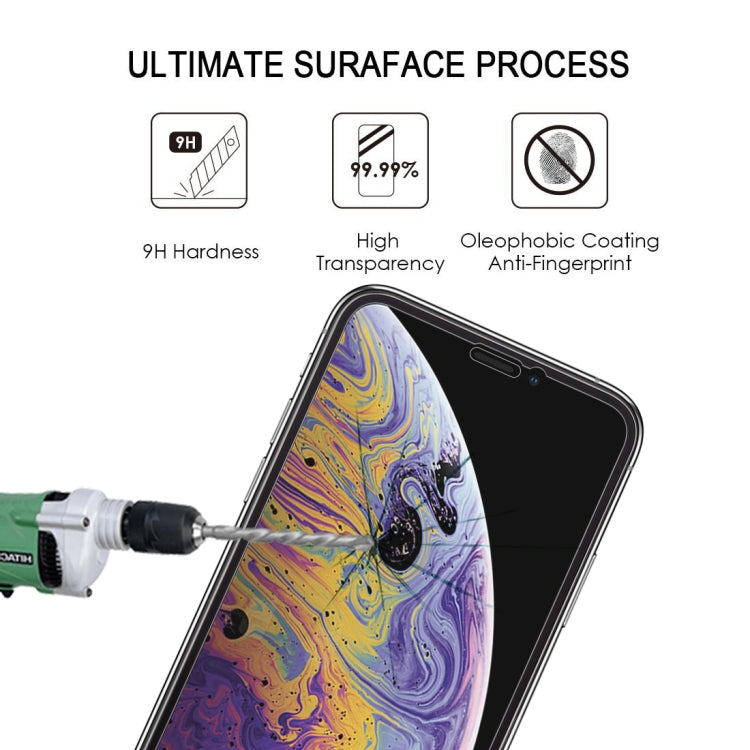 For IPhone X/XS 9H 10D Full Screen Tempered Glass Screen Protector, For iPhone X / XS (1 PC) (2.5D)