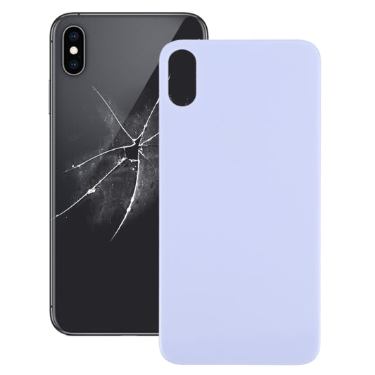Easy Replacement Big Camera Hole Glass Back Battery Cover for iPhone X / XS, For iPhone X / XS (Not Disassemble) - BSPART
