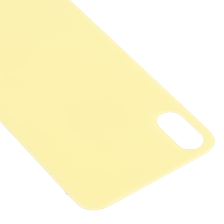 Easy Replacement Big Camera Hole Glass Back Battery Cover for iPhone X / XS
