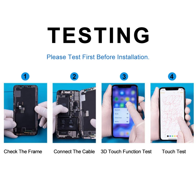 For iPhone X Original OLED Screen - BSPART