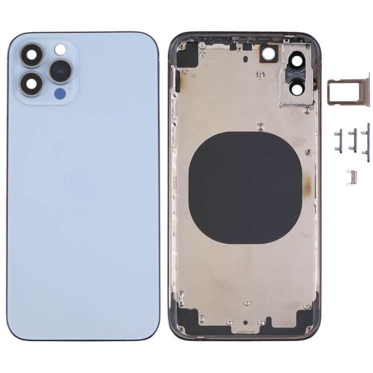 Back Housing Cover with Appearance Imitation of iP13 Pro for iPhone X, for iPhone X(White), for iPhone X(Black), for iPhone X(Gold), for iPhone X(Blue) - BSPART