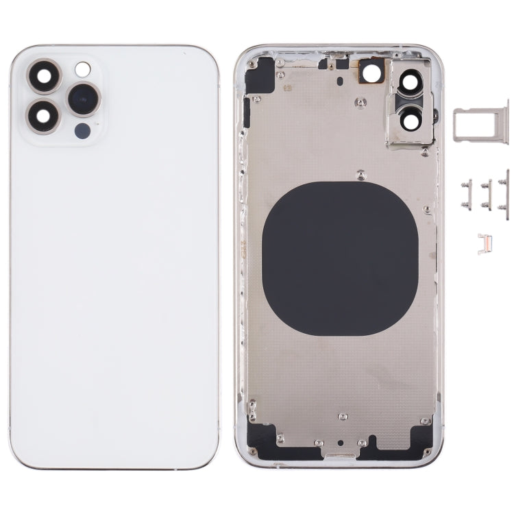 Back Housing Cover with Appearance Imitation of iP13 Pro for iPhone X, for iPhone X(White), for iPhone X(Black), for iPhone X(Gold), for iPhone X(Blue) - BSPART