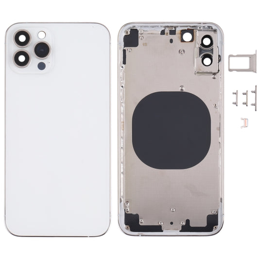 Back Housing Cover with Appearance Imitation of iP13 Pro for iPhone X, for iPhone X(White), for iPhone X(Black), for iPhone X(Gold), for iPhone X(Blue) - BSPART