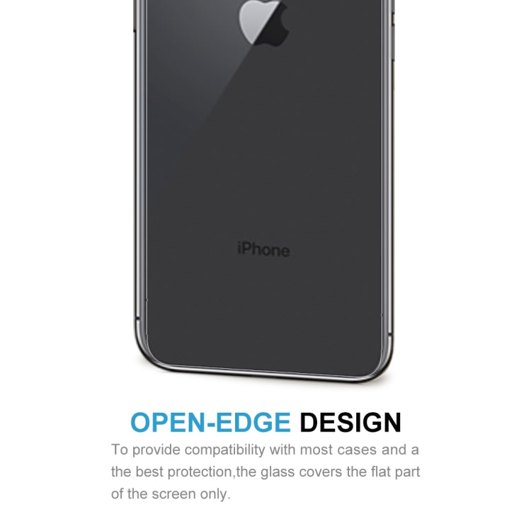 For iPhone X / XS Transparent Tempered Glass Back Screen Protector, For X