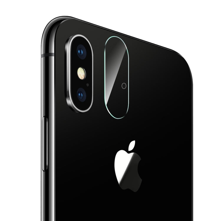 For iPhone X Rear Camera Lens Protector Tempered Glass Protective Film with Holes, For X with Holes