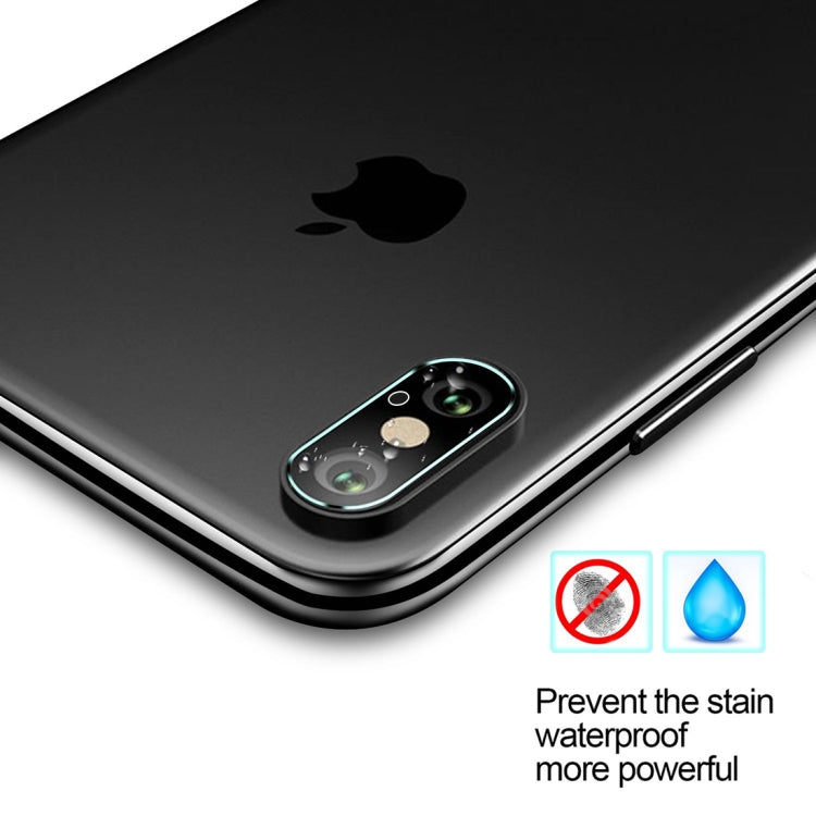 For iPhone X Rear Camera Lens Protector Tempered Glass Protective Film with Holes, For X with Holes
