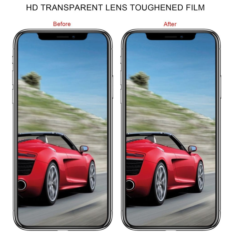 For iPhone X Rear Camera Lens Protector Tempered Glass Protective Film with Holes, For X with Holes