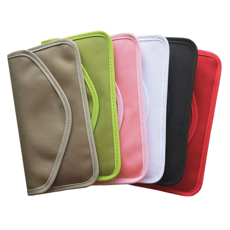 Universal Signal Blocker Oxford Cloth Shield Case Pouch Bag For Mobile Phones Below 5.8 inch, Size: 20*10cm, 20x10cm Green, 20x10cm Khaki, 20x10cm Red, 20x10cm Black, 20x10cm Pink
