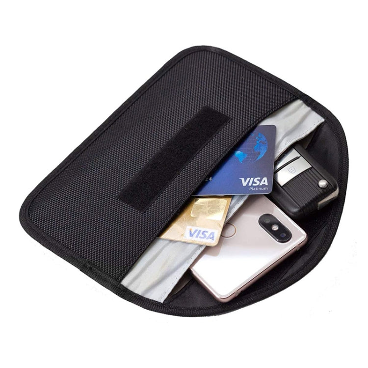 Universal Signal Blocker Oxford Cloth Shield Case Pouch Bag For Mobile Phones Below 5.8 inch, Size: 20*10cm, 20x10cm Green, 20x10cm Khaki, 20x10cm Red, 20x10cm Black, 20x10cm Pink