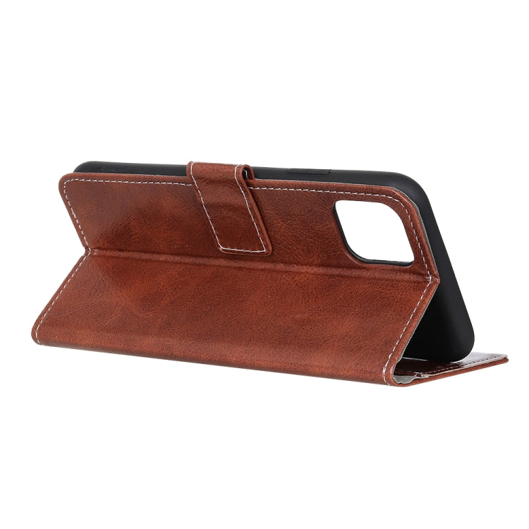 For iPhone 11 Pro Retro Crazy Horse Texture Horizontal Flip Leather Case, with Holder & Card Slots & Photo Frame & Wallet